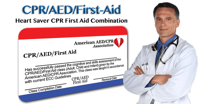 Online CPR/AED/First-aid certification training and renewal classes